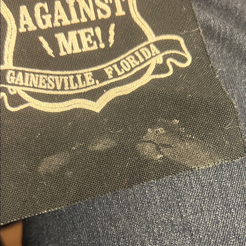 Against Me! Black and White patch - Picture 5 of 6